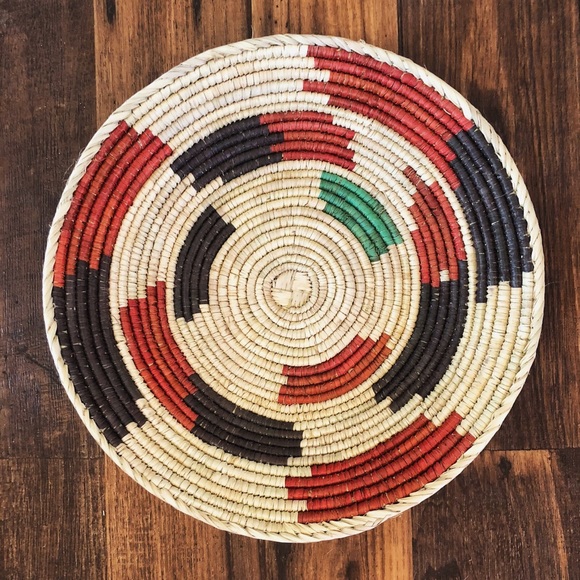 Southwest boho style basket - Picture 2 of 5